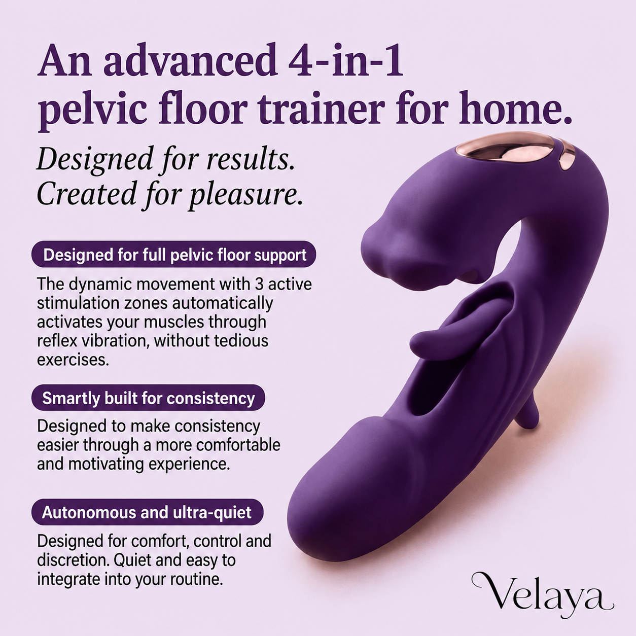 Velaya Vita™ 4-in-1 Pelvic Floor Activator
