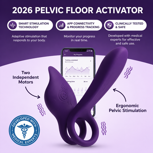 Velaya Duo™ 4-in-1 Pelvic Floor Trainer for Couples